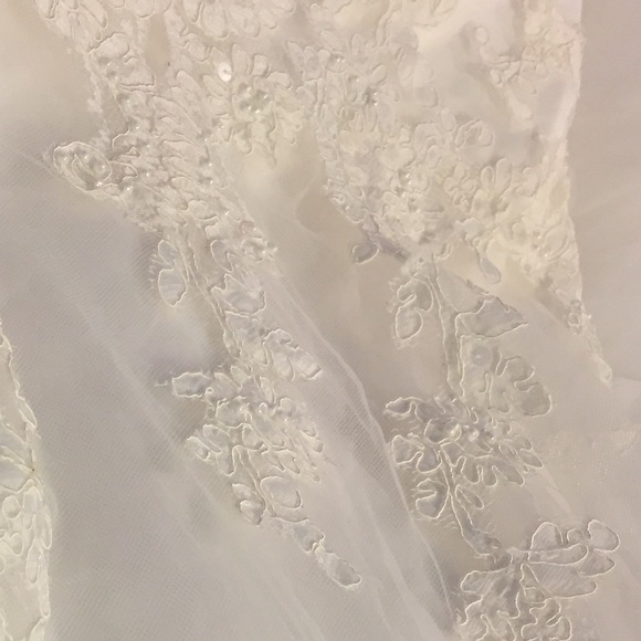 Strapless Full Tulle bottom Dress - Picture 8 of 8